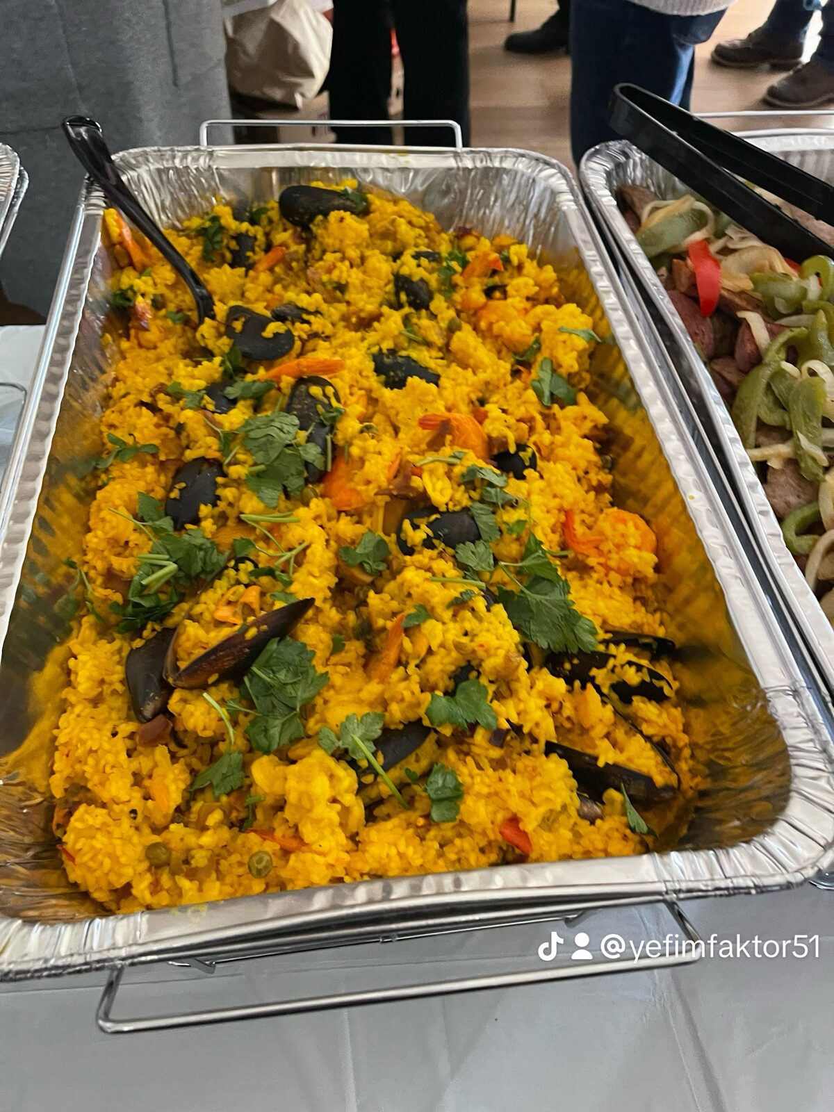 Catering trays from Lenape Pizza