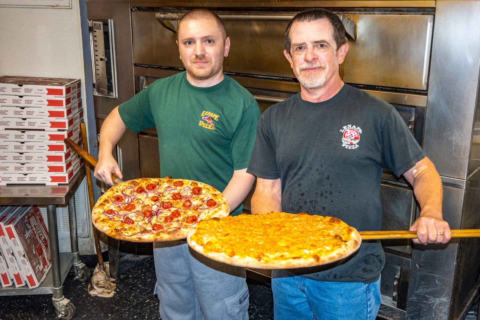 The Lenape Pizza crew